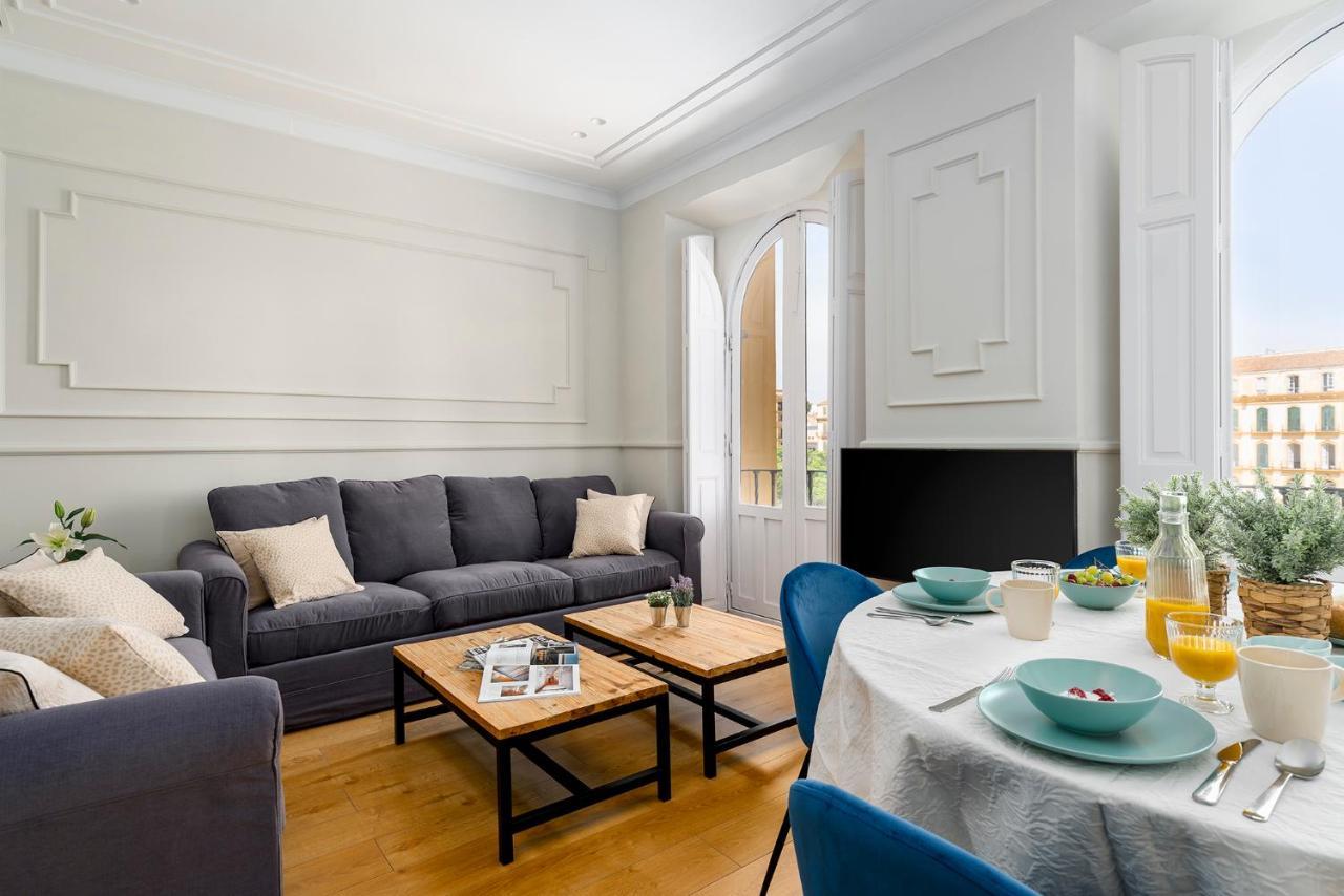 Apartamento Plaza De La Merced 4 Habitaciones Málaga Eksteriør bilde